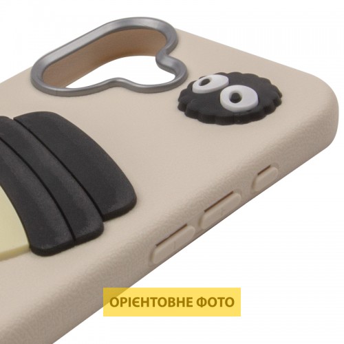 Чехол TPU Leather Toys для Apple iPhone 17 (6.3") Кофе / Песок