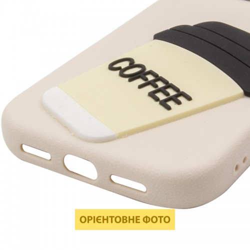 Чехол TPU Leather Toys для Apple iPhone 17 (6.3") Кофе / Песок