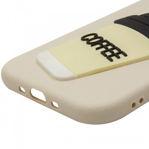Чохол TPU Leather Toys для Apple iPhone 17 Air (6.5") Coffee / Sand