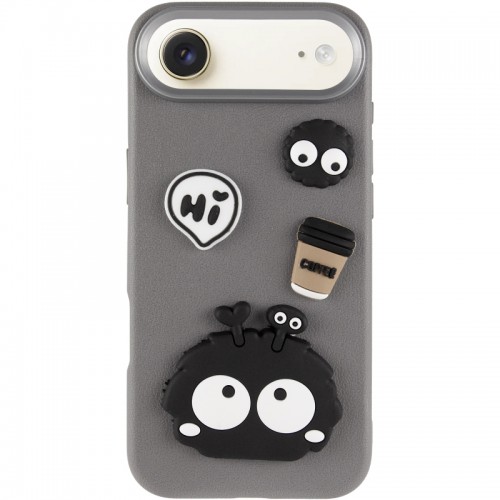 Чохол TPU Leather Toys для Apple iPhone 17 Air (6.5") Monster / Grey