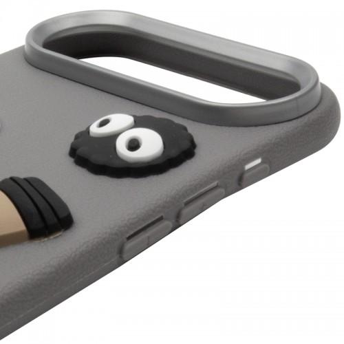 Чохол TPU Leather Toys для Apple iPhone 17 Air (6.5") Monster / Grey