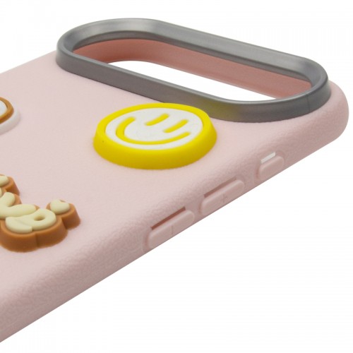 Чохол TPU Leather Toys для Apple iPhone 17 Air (6.5") Capybara / Pink