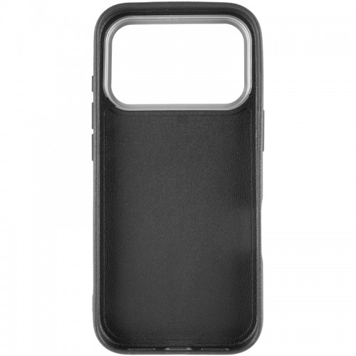 Чехол TPU Leather Toys для Apple iPhone 17 Pro Max (6.9") Кофейный / Черный