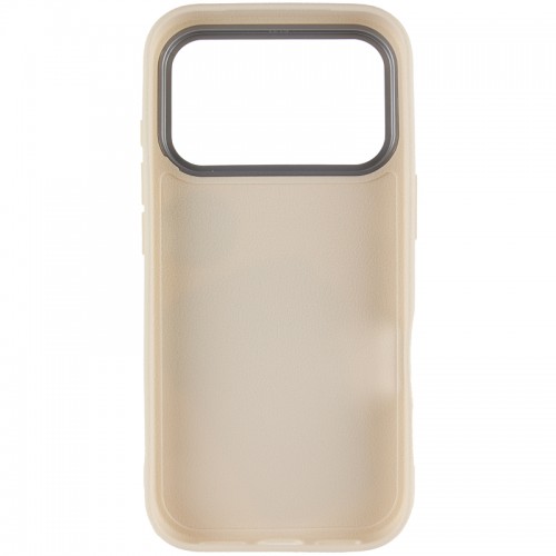 Чохол TPU Leather Toys для Apple iPhone 17 Pro Max (6.9") Coffee / Sand