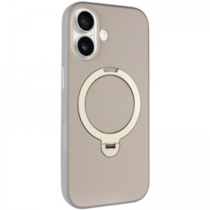 Чехол Ummi Colorful с MagSafe HQ Ring для Apple iPhone 17 (6,3") серый