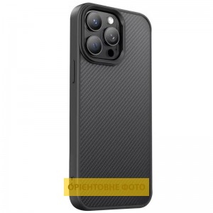 TPU чехол Carbon Protective with Magsafe для Apple iPhone 13 / 14 (6.1