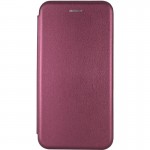 Кожаный чехол-книжка Classy для Apple iPhone 7 / 8 / SE (2020) (4.7") Бордовый