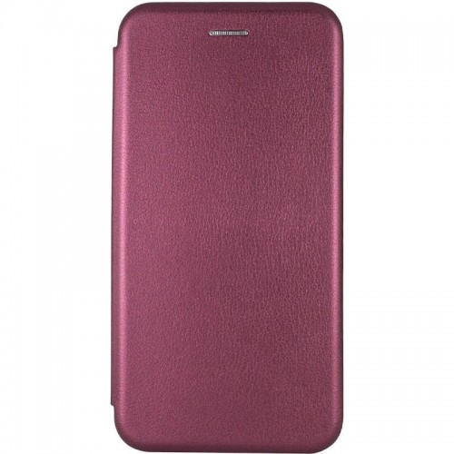Кожаный чехол-книжка Classy для Apple iPhone 7 / 8 / SE (2020) (4.7") Бордовый