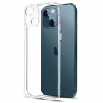 TPU чехол Epic Transparent 1,5mm Full Camera для Apple iPhone 13 (6.1") Бесцветный (прозрачный)