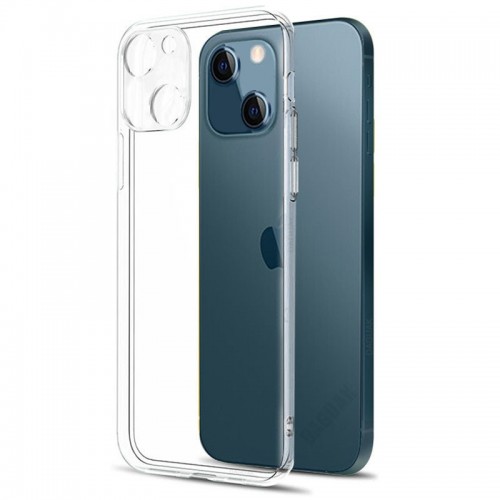 TPU чехол Epic Transparent 1,5mm Full Camera для Apple iPhone 13 (6.1") Бесцветный (прозрачный)