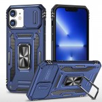 Противоударный чехол Camshield Army Ring для Apple iPhone 11 (6.1") Синий / Navy