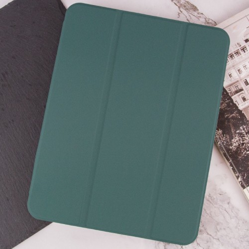 Чехол Smart Case Open buttons для Apple iPad 10.9" (2022-24) / 11" (A16) 2025 Зеленый