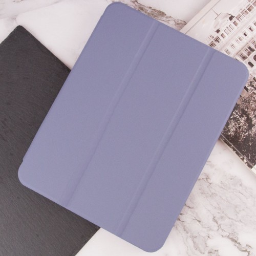 Чехол Smart Case Open buttons для Apple iPad 10.9" (2022-24) / 11" (A16) 2025 Лавандово-серый