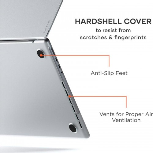 Чохол-накладка Clear Shell для Apple MacBook Pro 14.2" (2021–2026) Прозорий