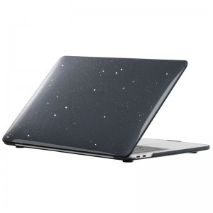 Чохол-накладка Glitter для Apple MacBook Air 13.3'' (2018-2020) Чорний