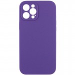 Чехол Silk Full Camera Protective (AA) NO LOGO для Apple iPhone 12 Pro (6.1") Фиолетовый / Amethyst