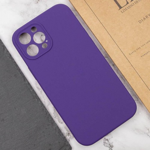 Чехол Silk Full Camera Protective (AA) NO LOGO для Apple iPhone 12 Pro (6.1") Фиолетовый / Amethyst
