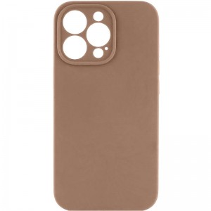 Чехол Silk Full Camera Protective (AA) БЕЗ ЛОГОТИПА для Apple iPhone 12 Pro (6.1") Бежевый / Desert Gold
