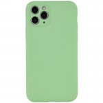 Чехол Silk Full Camera Protective (AA) NO LOGO для Apple iPhone 12 Pro Max (6.7") Мятный / Mint