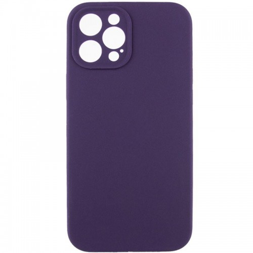 Чехол Silk Full Camera Protective (AA) NO LOGO для Apple iPhone 12 Pro Max (6.7") Фиолетовый / Elderberry
