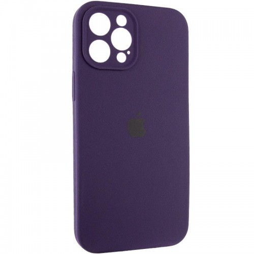 Чехол Silk Full Camera Protective (AA) NO LOGO для Apple iPhone 12 Pro Max (6.7") Фиолетовый / Elderberry