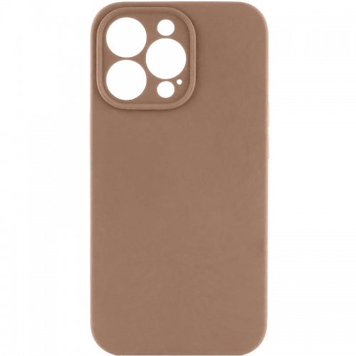 Чохол Silk Full Camera Protective (AA) NO LOGO для Apple iPhone 12 Pro Max (6.7") Бежевий / Desert Gold