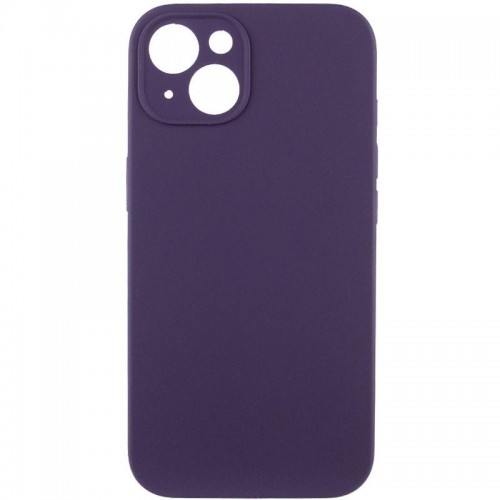 Чохол Silk Full Camera Protective (AA) NO LOGO для Apple iPhone 13 (6.1") Фіолетовий / Elderberry