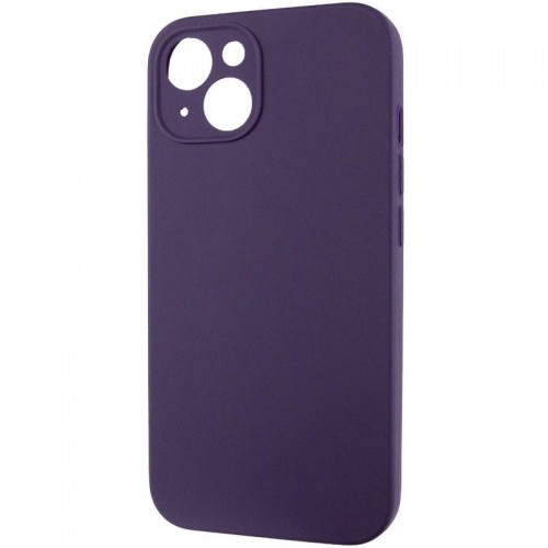 Чохол Silk Full Camera Protective (AA) NO LOGO для Apple iPhone 13 (6.1") Фіолетовий / Elderberry