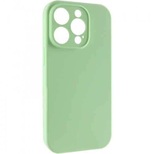 Чехол Silk Full Camera Protective (AA) NO LOGO для Apple iPhone 13 Pro (6.1") Зеленый / Фисташковый