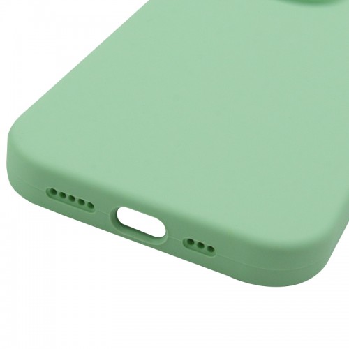 Чехол Silk Full Camera Protective (AA) NO LOGO для Apple iPhone 13 Pro (6.1") Зеленый / Фисташковый