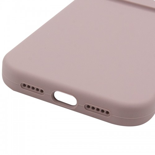 Чохол Silk Full Camera Protective (AA) NO LOGO для Apple iPhone 13 Pro (6.1") Сірий / Lavender