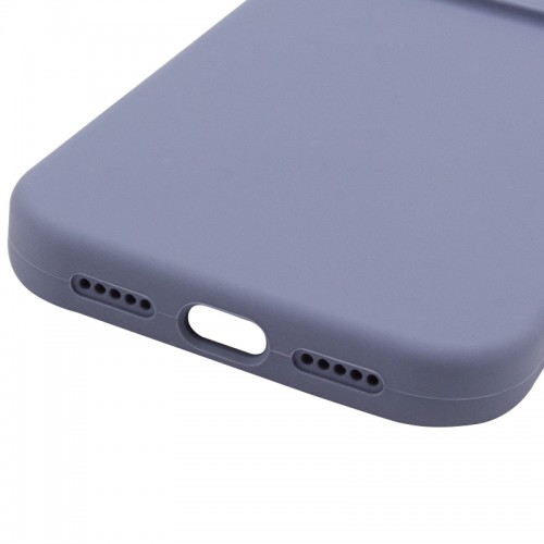 Чохол Silk Full Camera Protective (AA) NO LOGO для Apple iPhone 13 Pro (6.1") Сірий / Lavender Gray