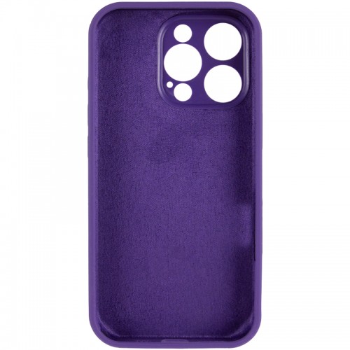 Чехол Silk Full Camera Protective (AA) NO LOGO для Apple iPhone 13 Pro (6.1") Фиолетовый / Amethyst