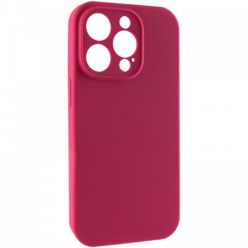 Чохол Silk Full Camera Protective (AA) NO LOGO для Apple iPhone 13 Pro Max (6.7") Червоний / Rose Red
