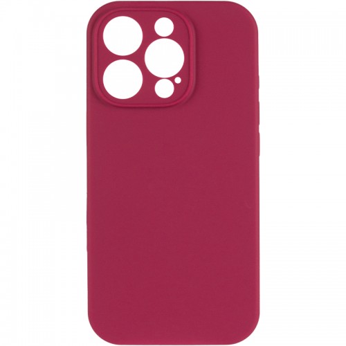 Чохол Silk Full Camera Protective (AA) NO LOGO для Apple iPhone 13 Pro Max (6.7") Червоний / Rose Red