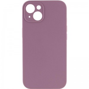 Чехол Silk Full Camera Protective (AA) NO LOGO для Apple iPhone 14 (6.1") Сиреневый / Lilac Pride
