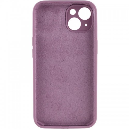 Чехол Silk Full Camera Protective (AA) NO LOGO для Apple iPhone 14 (6.1") Сиреневый / Lilac Pride