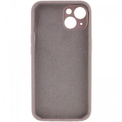Чохол Silk Full Camera Protective (AA) NO LOGO для Apple iPhone 14 (6.1") Сірий / Lavender