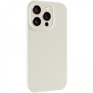 Чехол Silk Full Camera Protective (AA) NO LOGO для Apple iPhone 15 Pro Max (6.7") Бежевый / Antique White