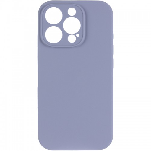 Чохол Silk Full Camera Protective (AA) NO LOGO для Apple iPhone 15 Pro Max (6.7") Сірий / Lavender Gray