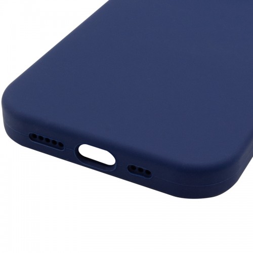 Чохол Silk Full Camera Protective (AA) NO LOGO для Apple iPhone 15 Pro Max (6.7") Синій / Deep navy