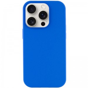 Чохол Silk Full Protective (AA) NO LOGO для Apple iPhone 13 Pro Max (6.7") Синій / Capri Blue