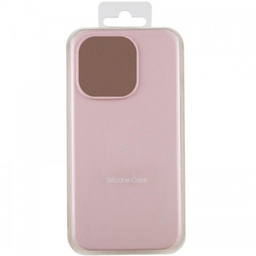 Чохол Silk Full Protective (AA) NO LOGO для Apple iPhone 16 (6.1") Рожевий / Chalk Pink