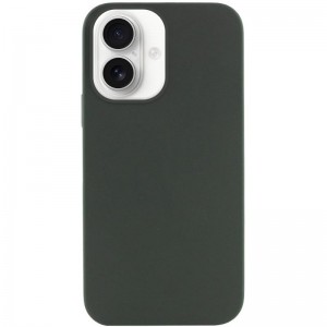 Чохол Silk Full Protective (AA) NO LOGO для Apple iPhone 16 (6.1") Зелений / Cyprus Green