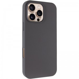 Чехол Silk Full Protective (AA) NO LOGO для Apple iPhone 16 Pro (6.3") Серый / Dark Gray