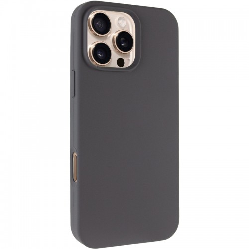 Чехол Silk Full Protective (AA) NO LOGO для Apple iPhone 16 Pro (6.3") Серый / Dark Gray