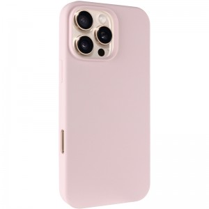 Чохол Silk Full Protective (AA) NO LOGO для Apple iPhone 16 Pro (6.3") Рожевий / Chalk Pink