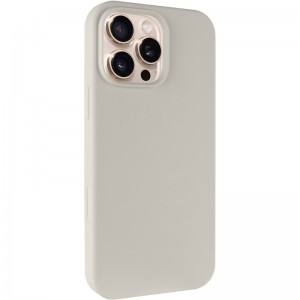 Чехол Silk Full Protective (AA) NO LOGO для Apple iPhone 16 Pro (6.3") Бежевый / Antique White