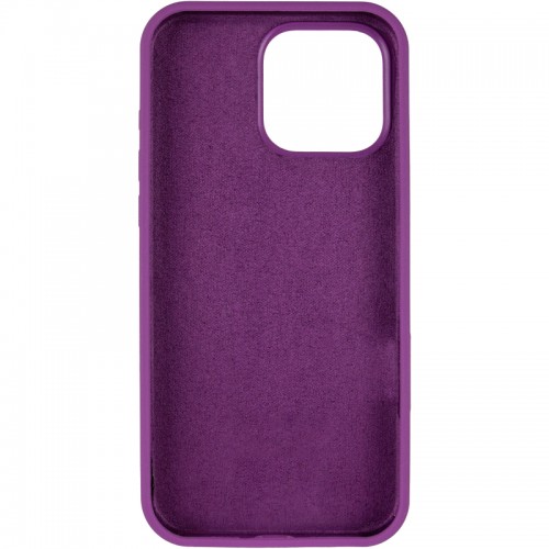 Чехол Silk Full Protective (AA) NO LOGO для Apple iPhone 16 Pro Max (6.9") Фиолетовый / Grape