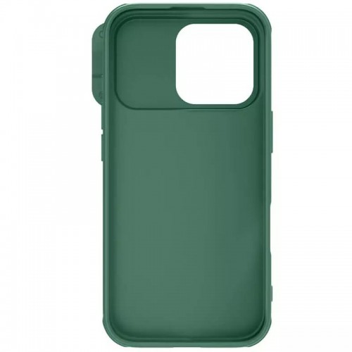 Карбоновая накладка Nillkin CamShield Pro для Apple iPhone 16 Pro Max (6.9") Темно-зеленый
